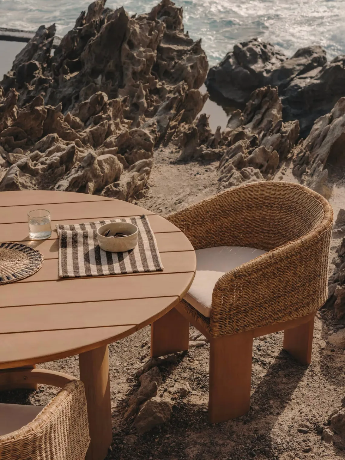 Sillas De Jardín|Sillas De JardíN> Silla de jardín de madera de eucalipto Xoriguer