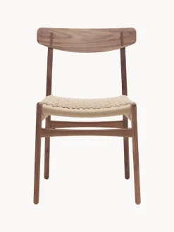 Hot Silla de madera con asiento tejido a mano CH23 Sillas De Madera|Sillas