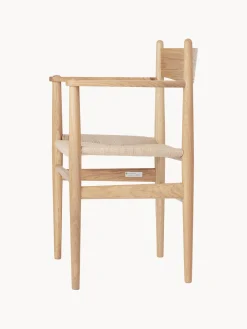 New Silla de madera con asiento tejido a mano CH37 Sillas De Madera|Sillas Con Reposabrazos