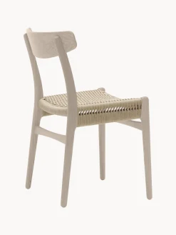Clearance Silla de madera con asiento tejido a mano CH23 Sillas De Madera|Sillas