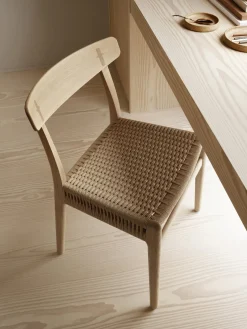 Clearance Silla de madera con asiento tejido a mano CH23 Sillas De Madera|Sillas