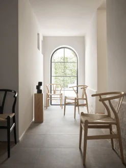 Sillas De Madera|Sillas>Carl Hansen & Søn Silla de madera con asiento tejido a mano CH24 Madera de roble barnizada, beige