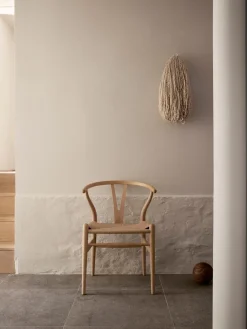 Sillas De Madera|Sillas></noscript>Carl Hansen & Søn Silla de madera con asiento tejido a mano CH24 Madera de roble barnizada, beige