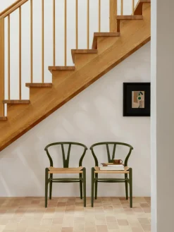 Discount Silla de madera con asiento tejido a mano CH24 Sillas De Madera|Sillas