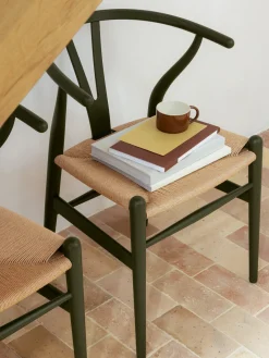 Discount Silla de madera con asiento tejido a mano CH24 Sillas De Madera|Sillas