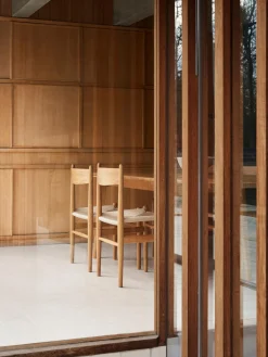 Silla de madera con asiento tejido a mano CH36 Sillas De Madera|Sillas