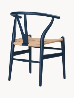 Silla de madera con asiento tejido a mano CH24 Sillas De Madera|Sillas