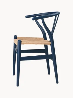 Silla de madera con asiento tejido a mano CH24 Sillas De Madera|Sillas
