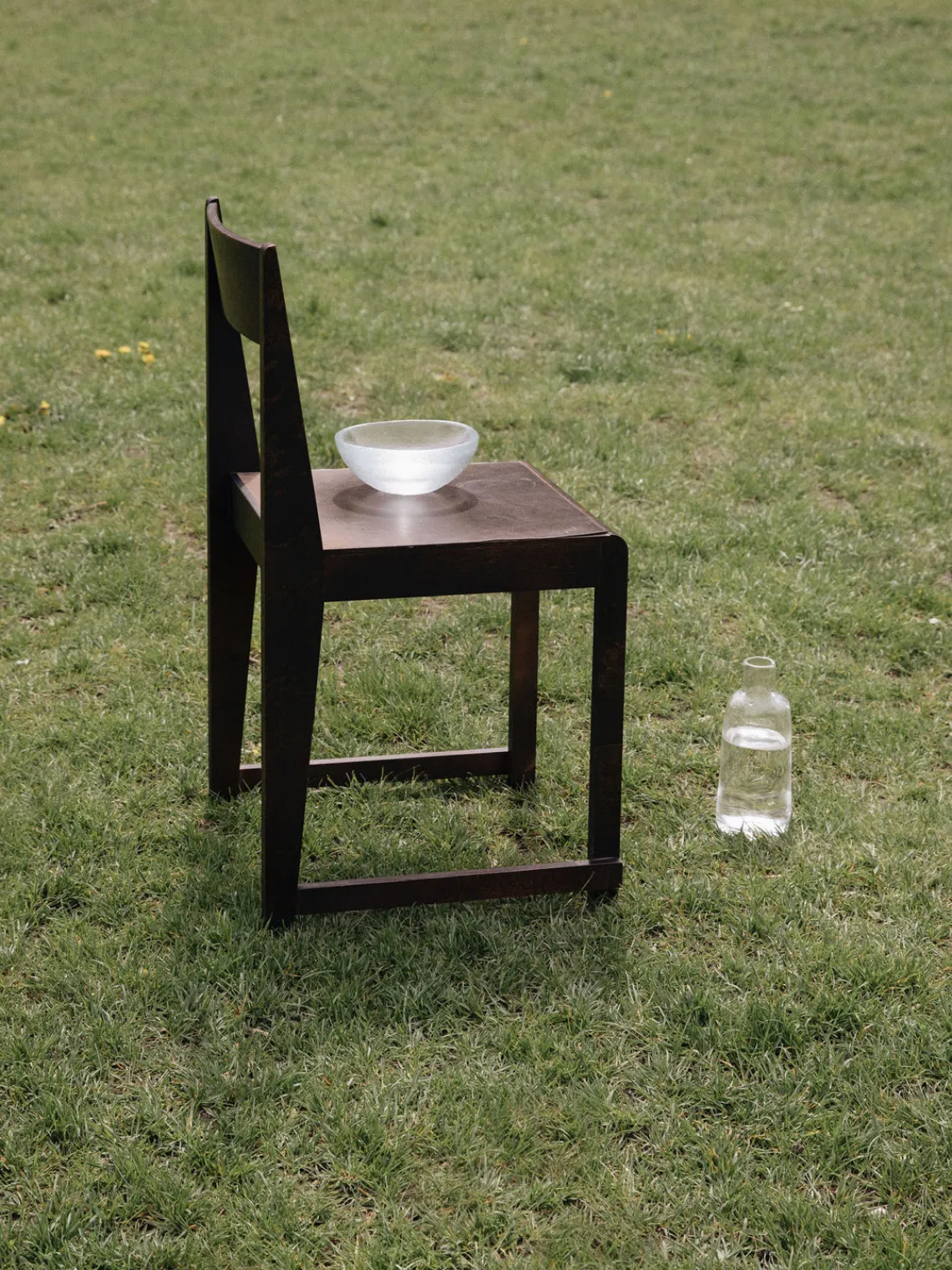 Sillas De Madera|Sillas>FRAMA Silla de madera de abedul 01 Madera de abedul lacada en oscuro