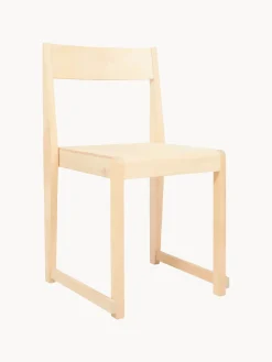 New Silla de madera de abedul 01 Sillas De Madera|Sillas