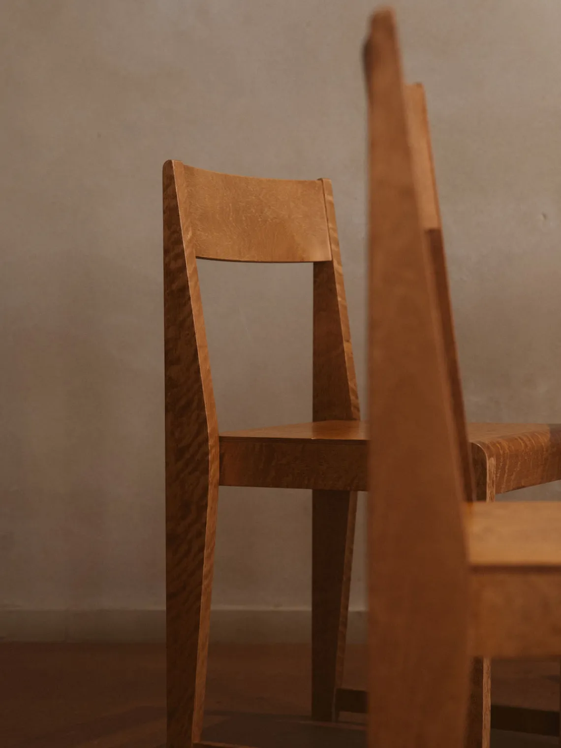 Sillas De Madera|Sillas>FRAMA Silla de madera de abedul 01 Madera de abedul lacada