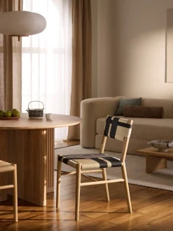 Outlet Silla de madera de fresno Mani Sillas