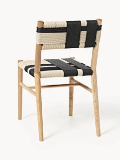 Outlet Silla de madera de fresno Mani Sillas