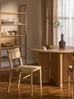 Sillas>Westwing Collection Silla de madera de fresno Mani Madera de fresno, tonos beige