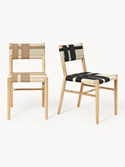 Sillas></noscript>Westwing Collection Silla de madera de fresno Mani Madera de fresno, tonos beige