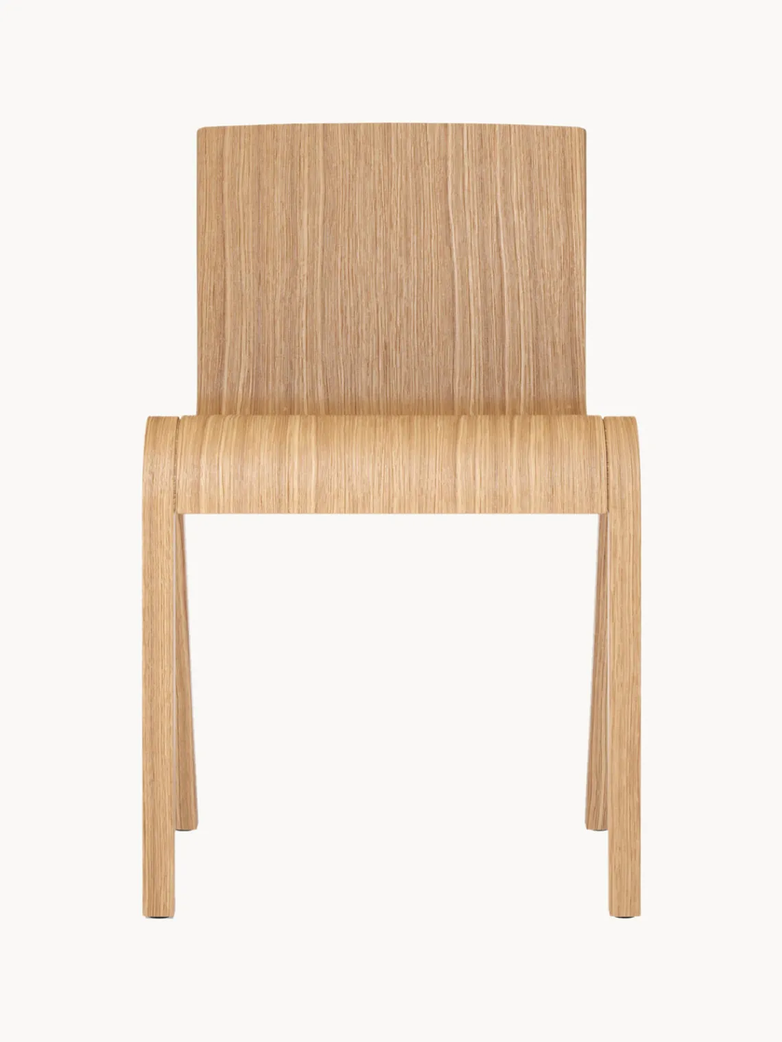 Sillas De Madera|Sillas>Audo Copenhagen Silla de madera Ready Dining Madera de roble lacada en claro