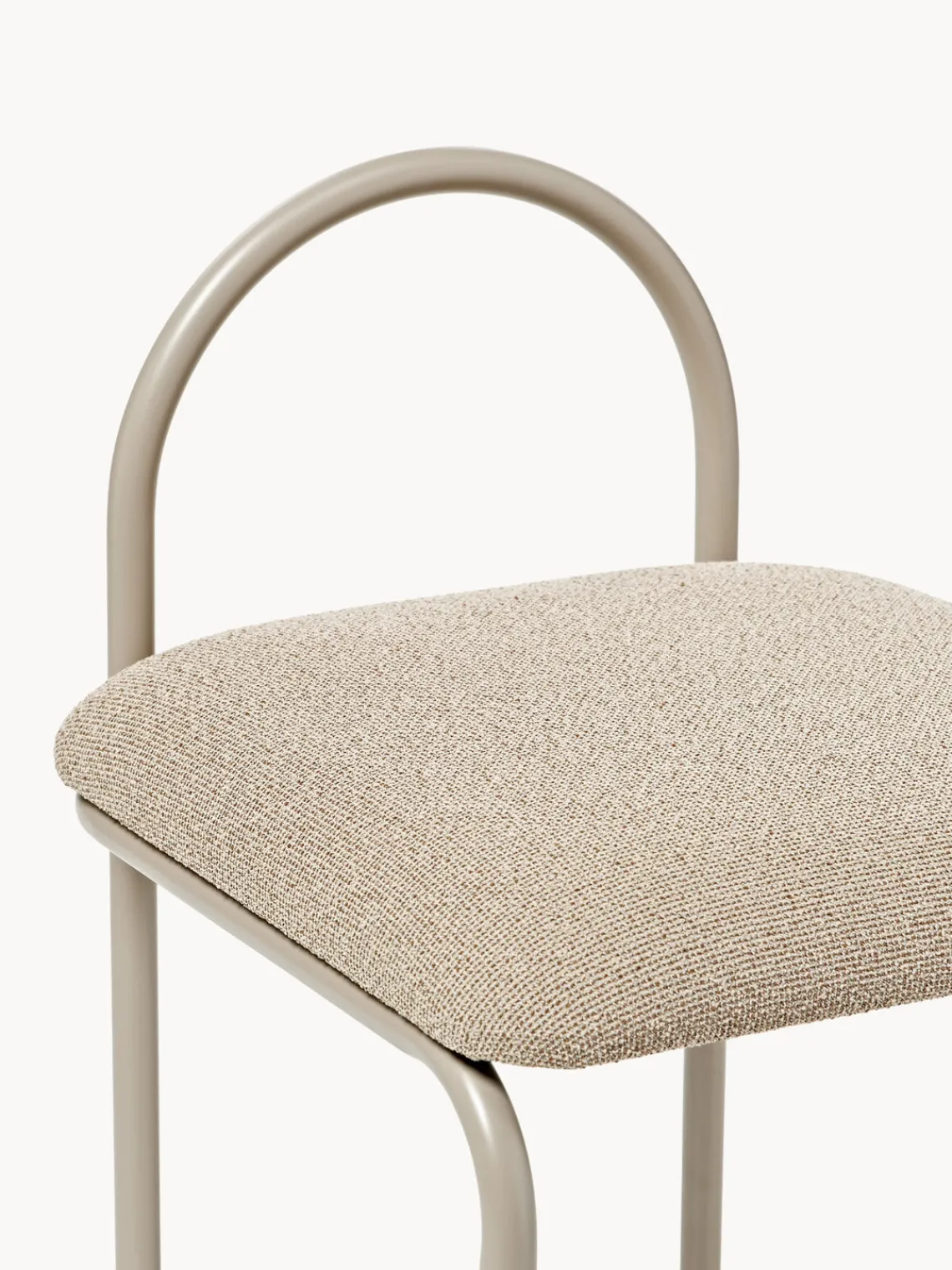 Sillas>AYTM Silla de metal Angui Tejido beige