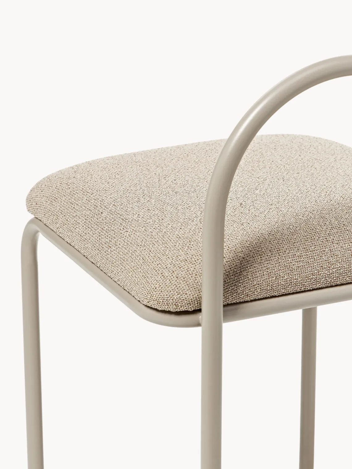 Sillas>AYTM Silla de metal Angui Tejido beige