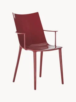 Sillas De Jardín|Sillas De JardíN>Kartell Silla de plástico con reposabrazos H.H.H. Blanco, multicolor, brillante