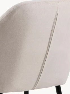 Hot Silla de terciopelo con reposabrazos Emilia Sillas Con Reposabrazos|Sillas