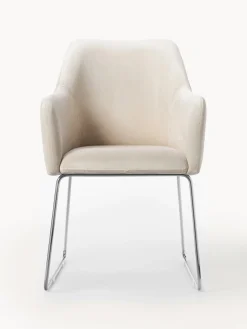 Outlet Silla de terciopelo con reposabrazos Isla Sillas Con Reposabrazos|Sillas