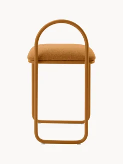 Sillas></noscript>AYTM Silla en tejido bouclé Angui Bouclé marrón claro