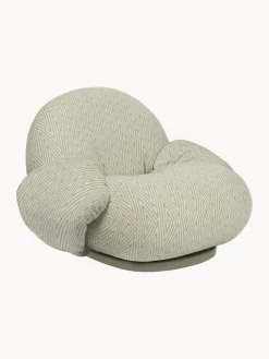 Sillones De Jardín|Sillones De JardíN>GUBI Silla giratoria de jardín Pacha Tejido verde salvia, beige claro, greige