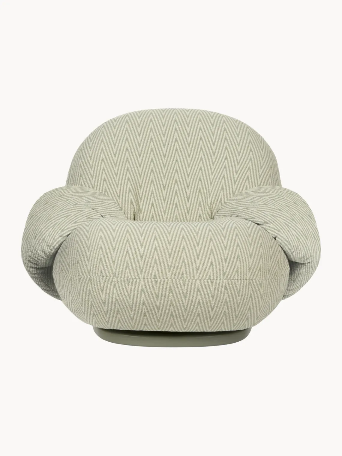 Sillones De Jardín|Sillones De JardíN>GUBI Silla giratoria de jardín Pacha Tejido verde salvia, beige claro, greige