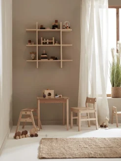 Decoración Infantil|Mesas Y Sillas Infantiles></noscript>Kid's Concept Silla infantil de madera de haya Saga