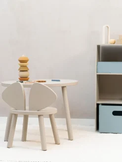 Decoración Infantil|Mesas Y Sillas Infantiles>Nofred Silla infantil de madera Mouse Beige