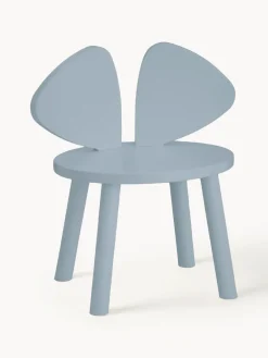 Decoración Infantil|Mesas Y Sillas Infantiles>Nofred Silla infantil de madera Mouse Azul claro