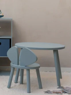 Discount Silla infantil de madera Mouse Niños Decoración Infantil|Mesas Y Sillas Infantiles