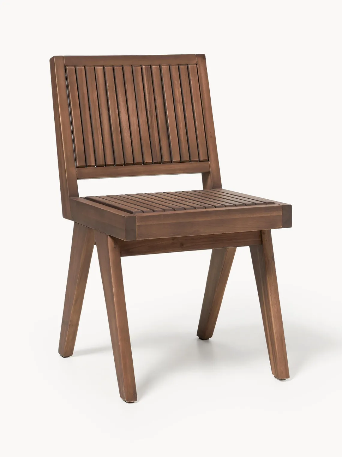 Sillas De Jardín|Sillas De JardíN>Westwing Collection Silla para exterior de madera de acacia Sissi Madera de acacia oscura