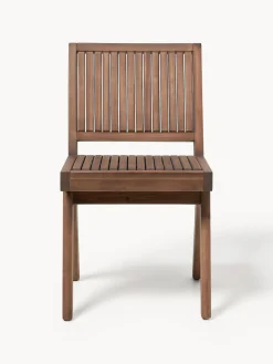 Sillas De Jardín|Sillas De Jardí­N>Westwing Collection Silla para exterior de madera de acacia Sissi Madera de acacia oscura