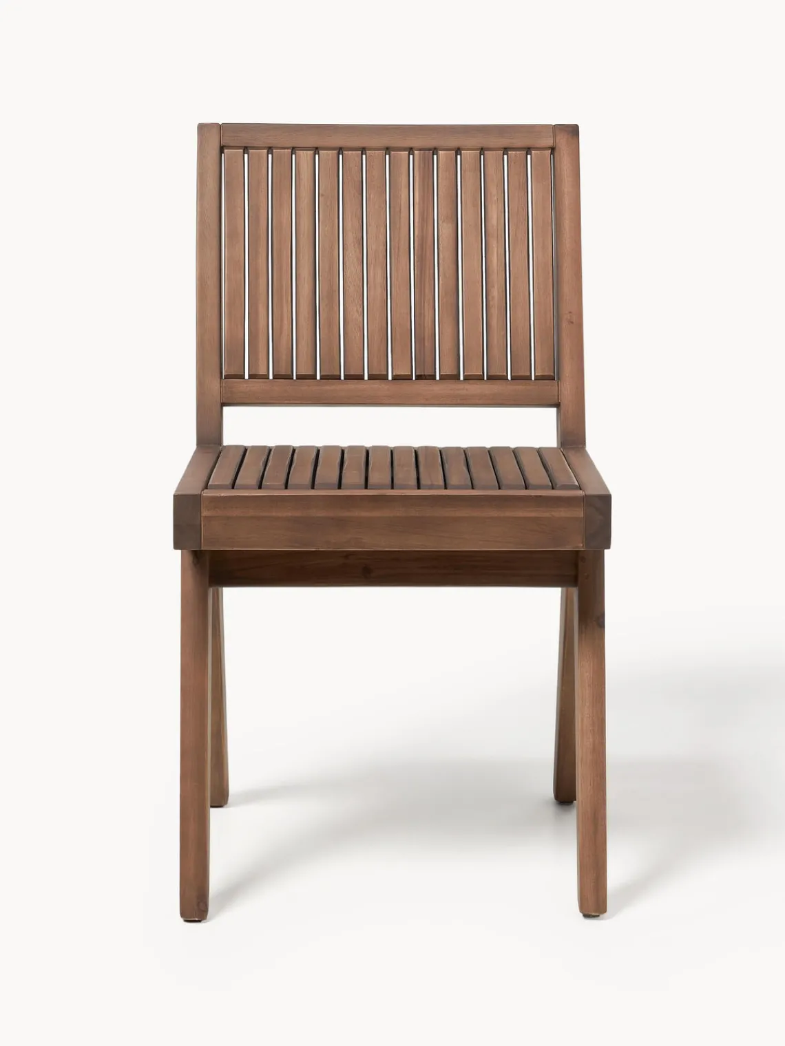 Sillas De Jardín|Sillas De JardíN>Westwing Collection Silla para exterior de madera de acacia Sissi Madera de acacia oscura