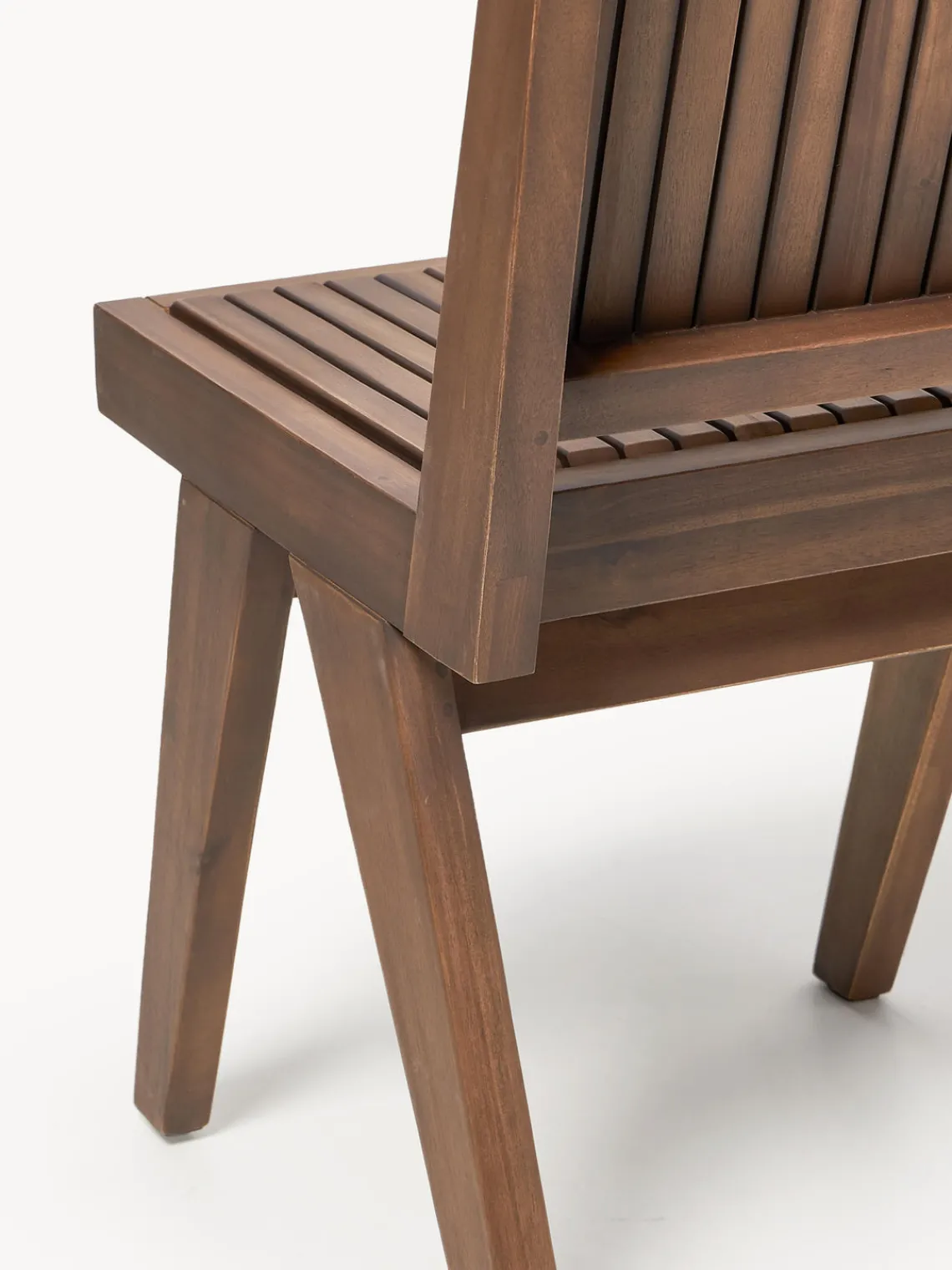 Sillas De Jardín|Sillas De JardíN>Westwing Collection Silla para exterior de madera de acacia Sissi Madera de acacia oscura