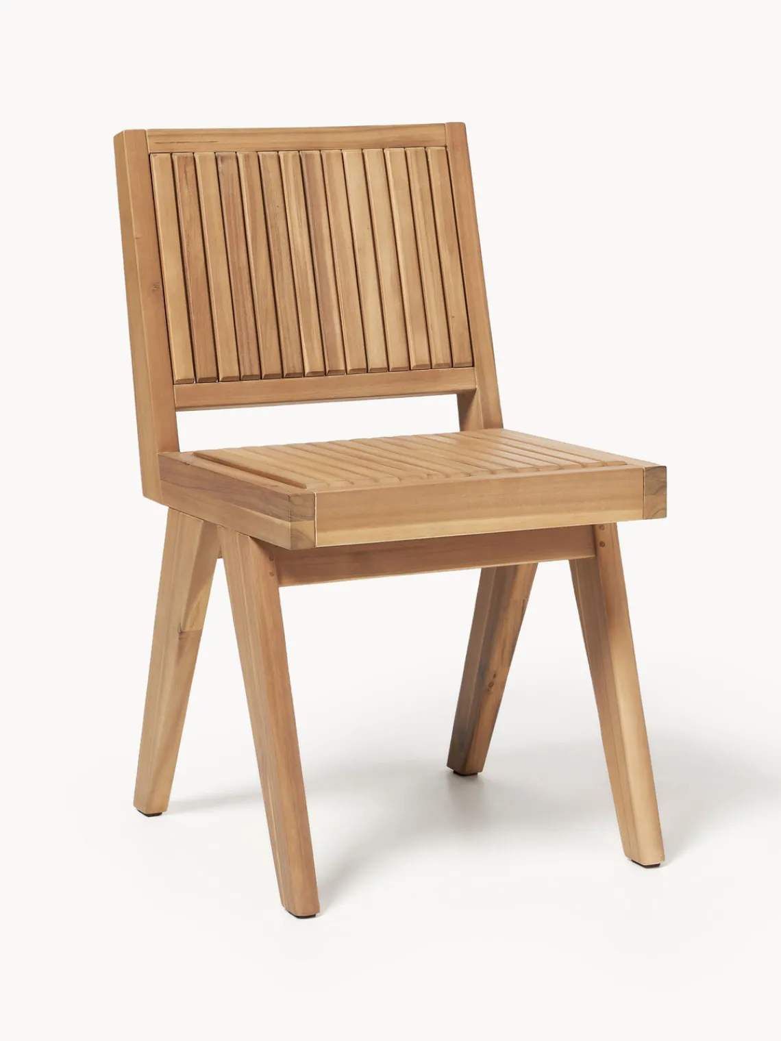 Sillas De Jardín|Sillas De JardíN>Westwing Collection Silla para exterior de madera de acacia Sissi Madera de acacia clara