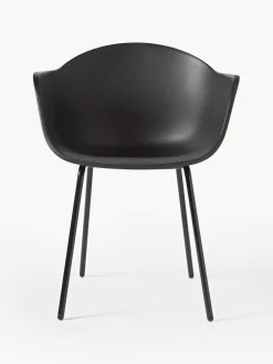 Sillas De Jardín|Sillas De Jardí­N>Westwing Collection Silla para interior/exterior Claire Negro