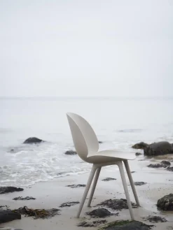 Sillas De Jardín|Sillas De Jardí­N>GUBI Silla para interior/exterior Beetle Blanco mate