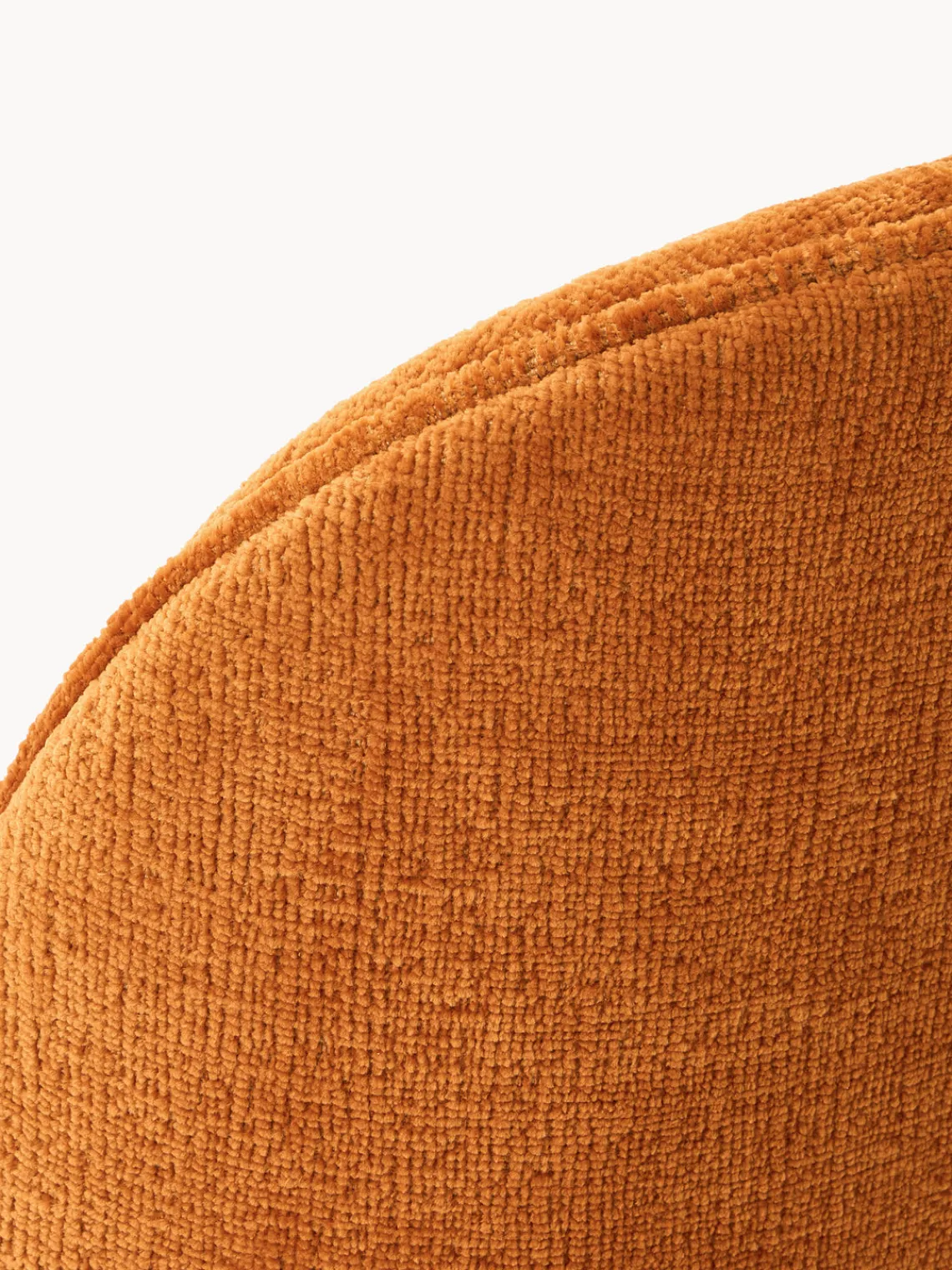 Sillas>GUBI Silla tapizada Beetle Naranja, dorado