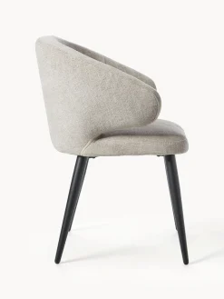 Online Silla tapizada Celia Sillas Con Reposabrazos|Sillas