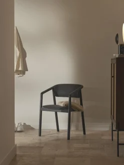 Discount Silla tapizada con reposabrazos Gali Sillas Con Reposabrazos|Sillas