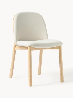 Best Silla tapizada de madera de fresno Julie Sillas De Madera|Sillas