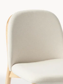 Best Silla tapizada de madera de fresno Julie Sillas De Madera|Sillas