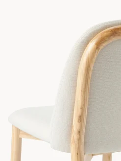 Best Silla tapizada de madera de fresno Julie Sillas De Madera|Sillas