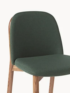 Silla tapizada de madera de fresno Julie Sillas De Madera|Sillas