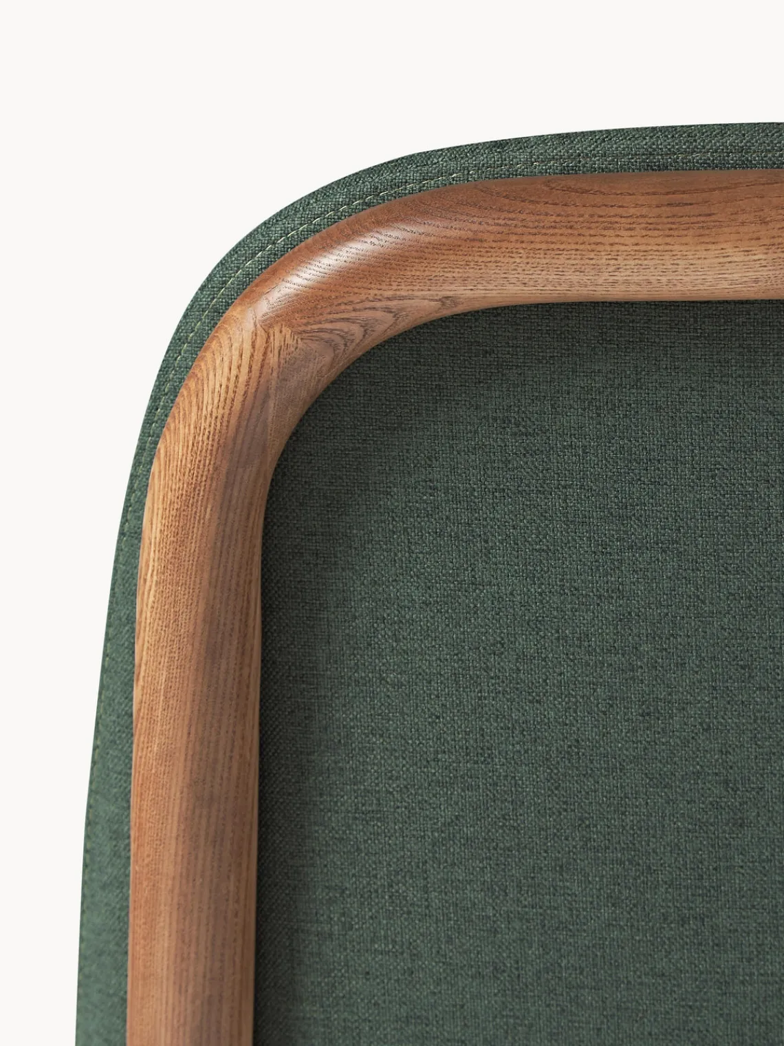 Silla tapizada de madera de fresno Julie Sillas De Madera|Sillas