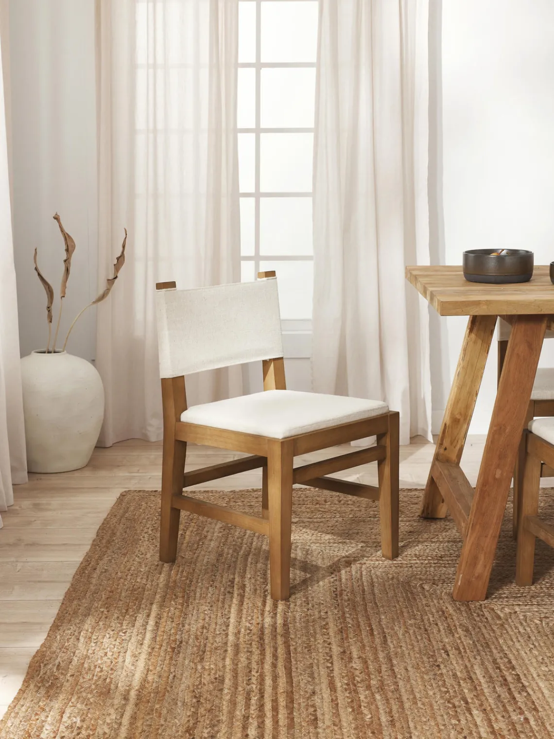 New Silla tapizada de madera Liano Sillas De Madera|Sillas