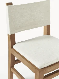 New Silla tapizada de madera Liano Sillas De Madera|Sillas