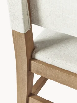 New Silla tapizada de madera Liano Sillas De Madera|Sillas